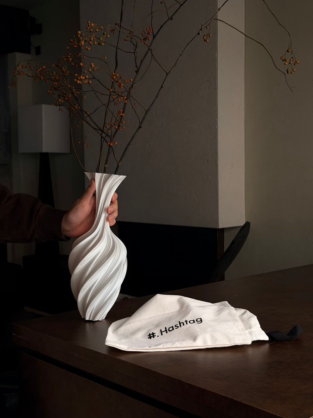 Snowveil - 3D Printed Vase