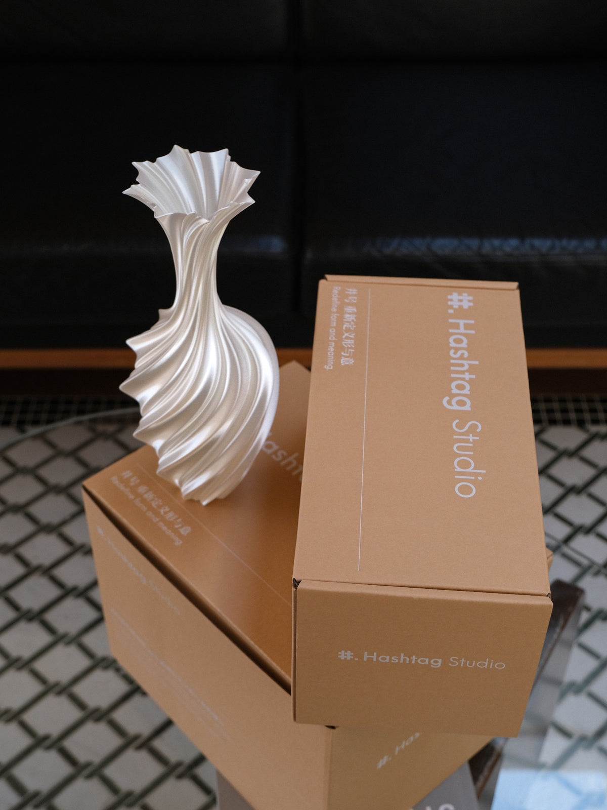 Snowveil - 3D Printed Vase